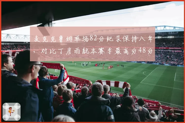 麦克克鲁姆单场82分纪录保持八年，对比丁彦雨航本赛季最高分48分差距几何